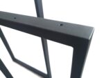Nogi stalowe do stołu loft industrial profil 40x20 - obrazek 3