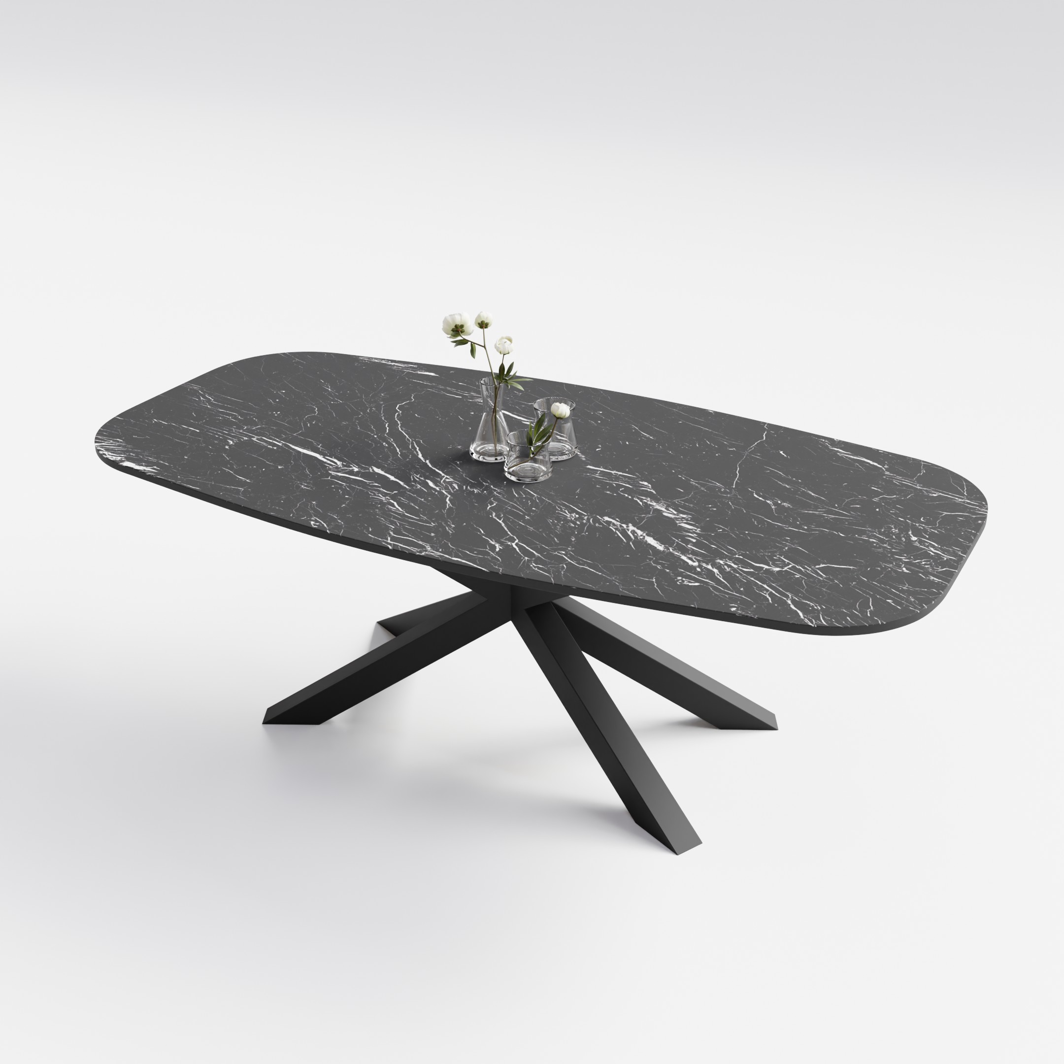 Stół do jadalni pająk ze spieku kwarcowego - obrazek 7